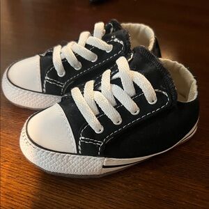 Converse Kids Classic Black and White Sneakers